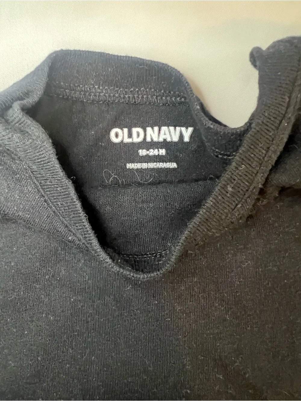 Old Navy Short-Sleeve Basic Tee Pack — Black, Navy & Gray Size 18-24 Months